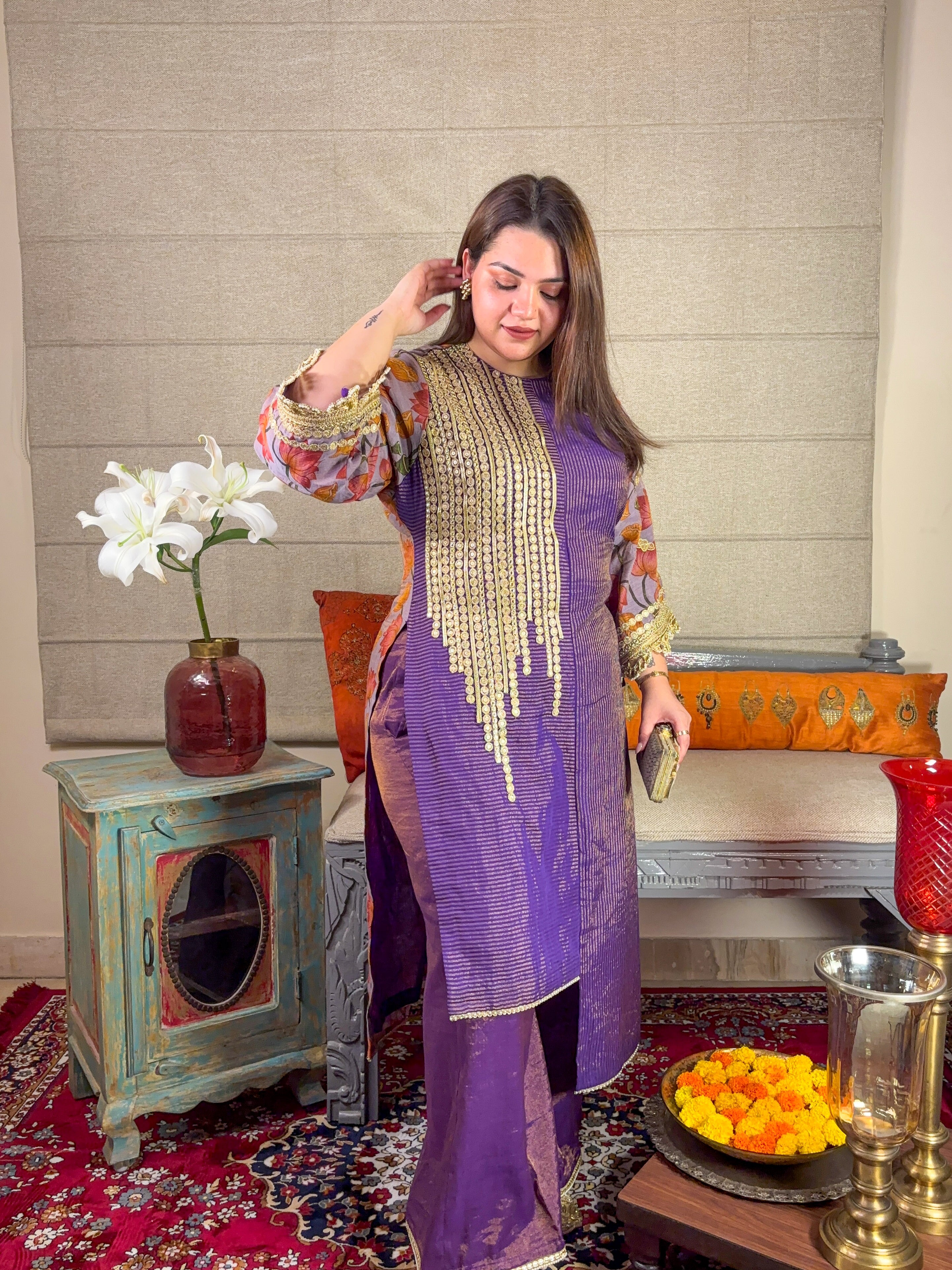 Asymetric Kurta