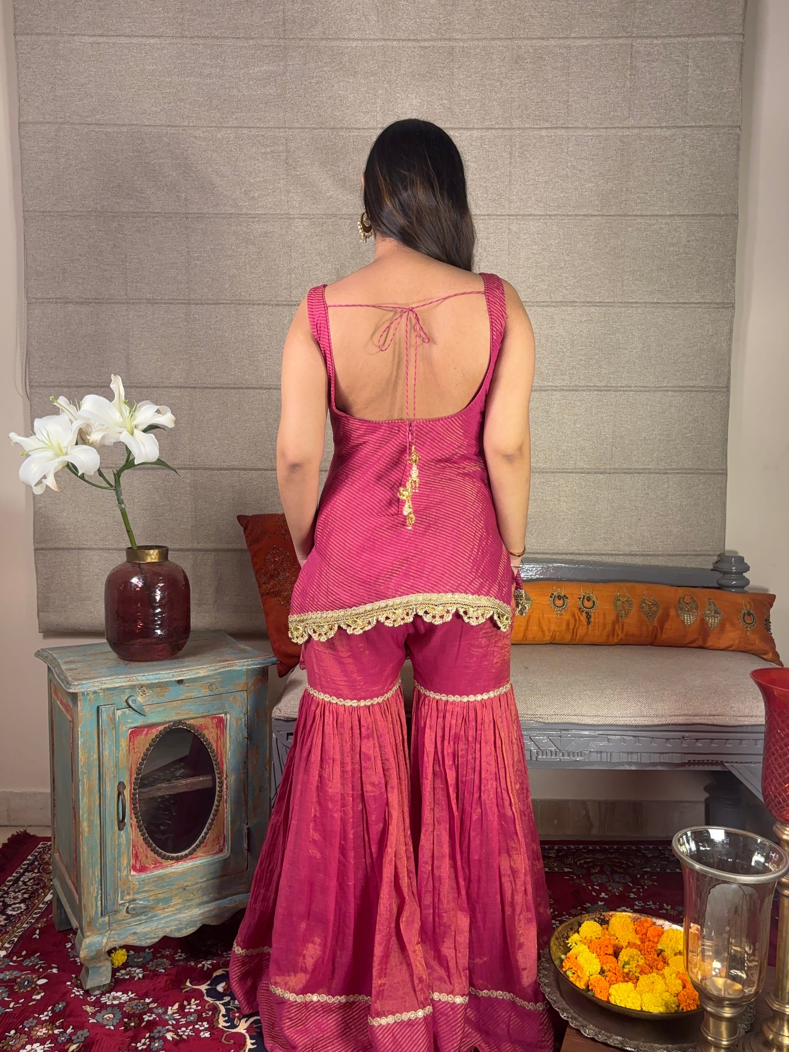 Pink Garara set