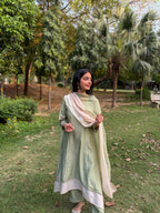 Soft Sage Kurta Set