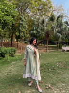 Soft Sage Kurta Set
