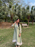 Soft Sage Kurta Set