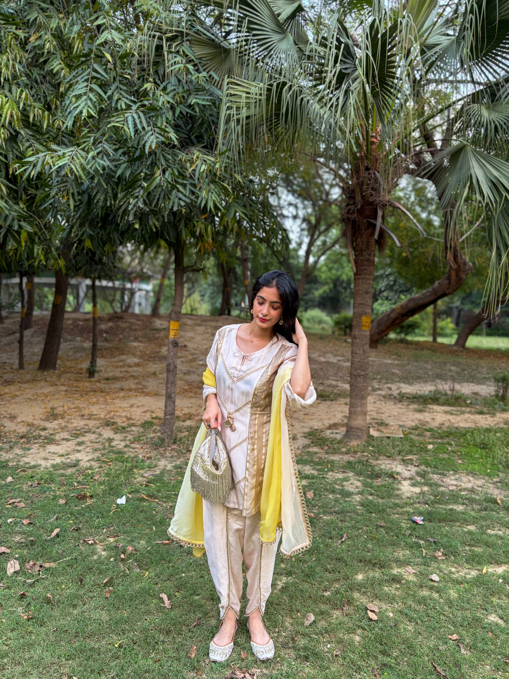 Almond Kurta Set