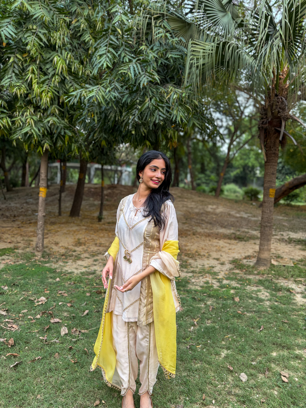 Almond Kurta Set