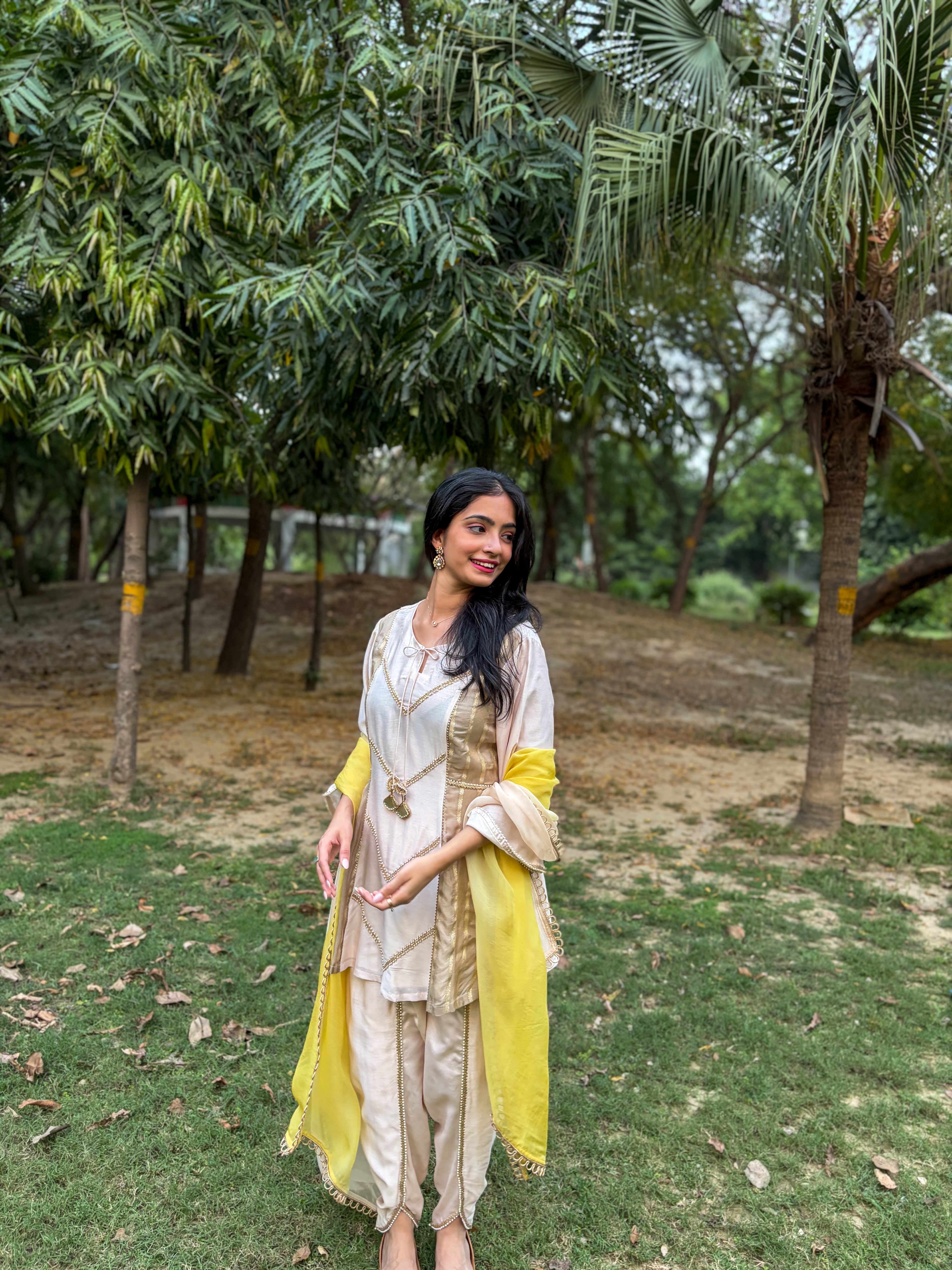 Almond Kurta Set