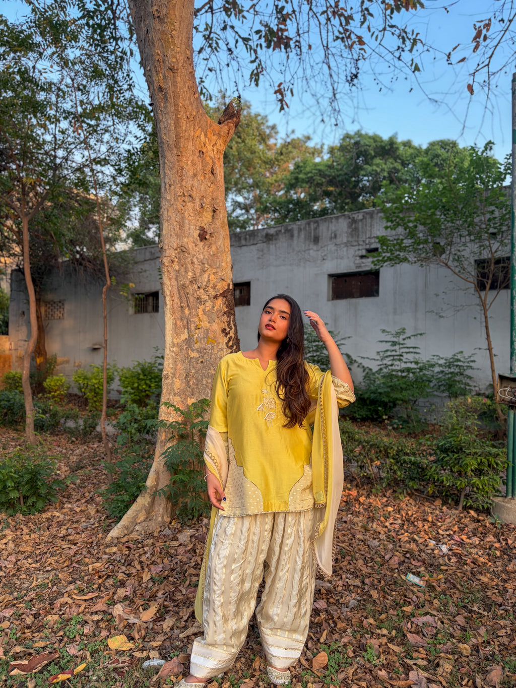 Sunlit Yellow Kurta Set