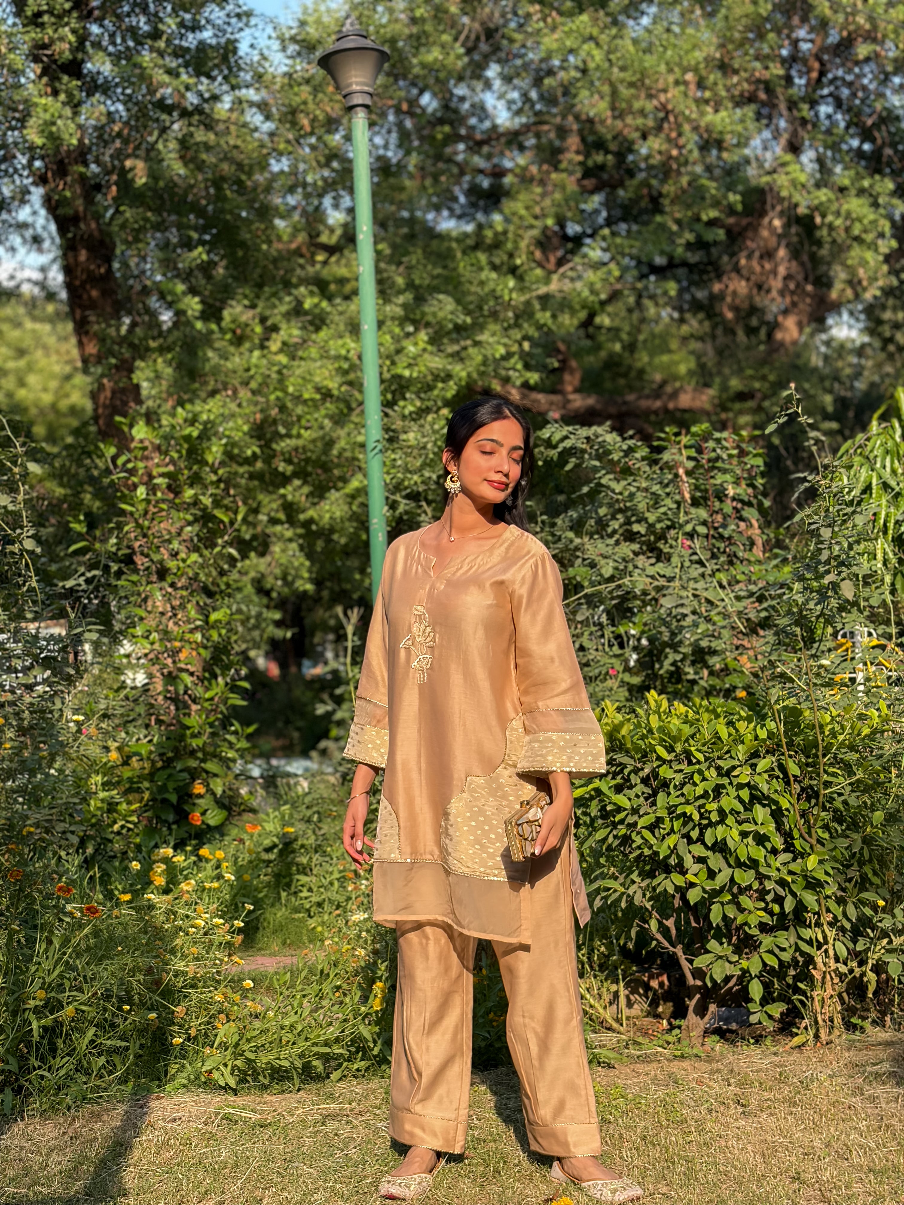 Beige Coord Set