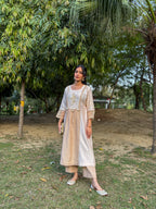 Beige Kurta Set