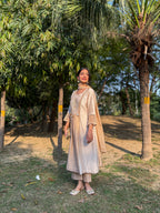 Beige Kurta Set