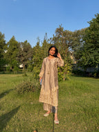 Grey Kurta Set