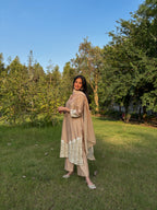 Beige Kurta Set