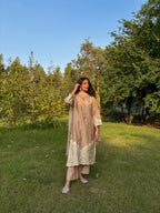 Beige Kurta Set
