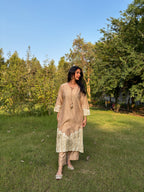 Beige Kurta Set