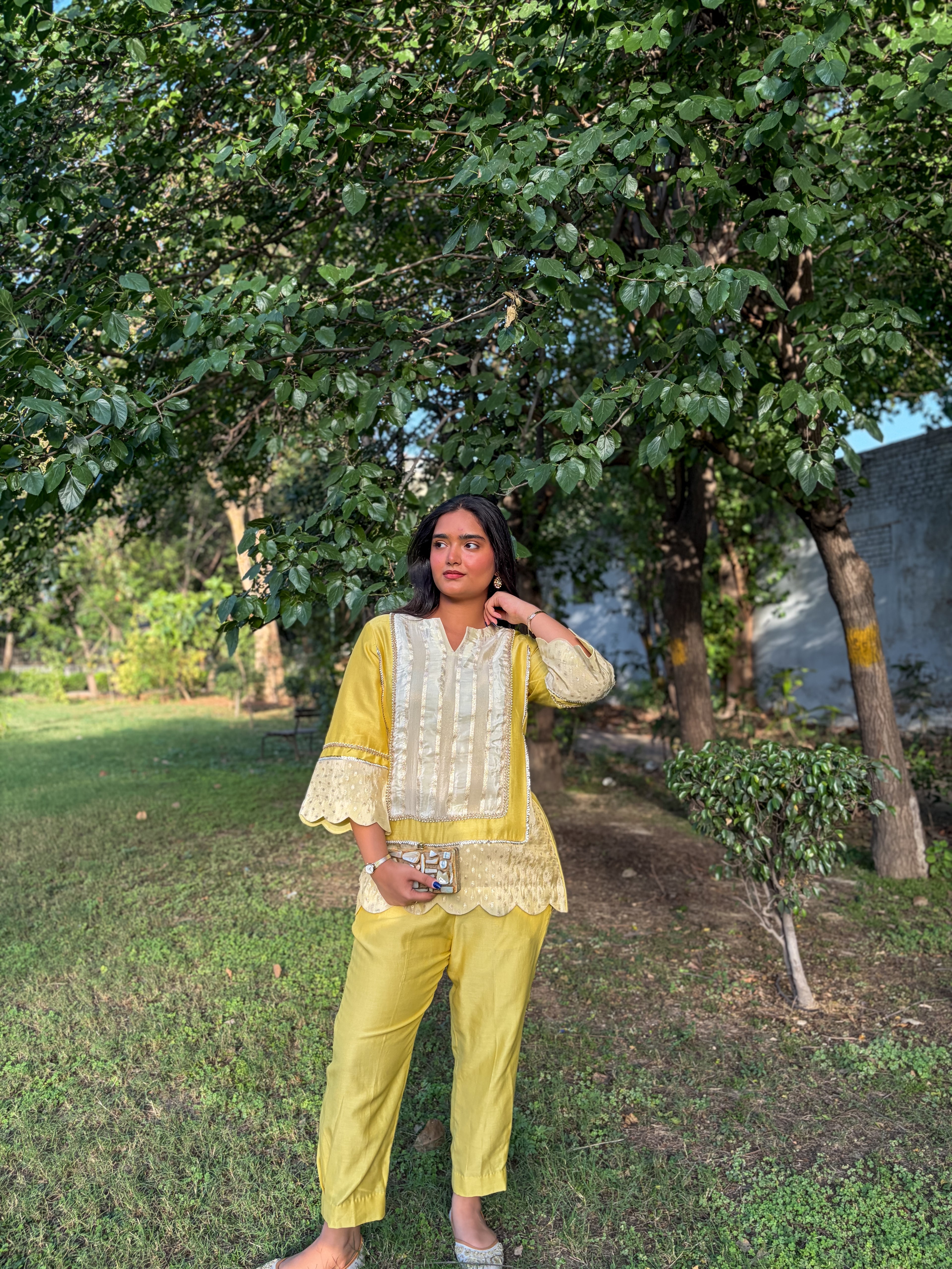 Sunlit Yellow Coord Set