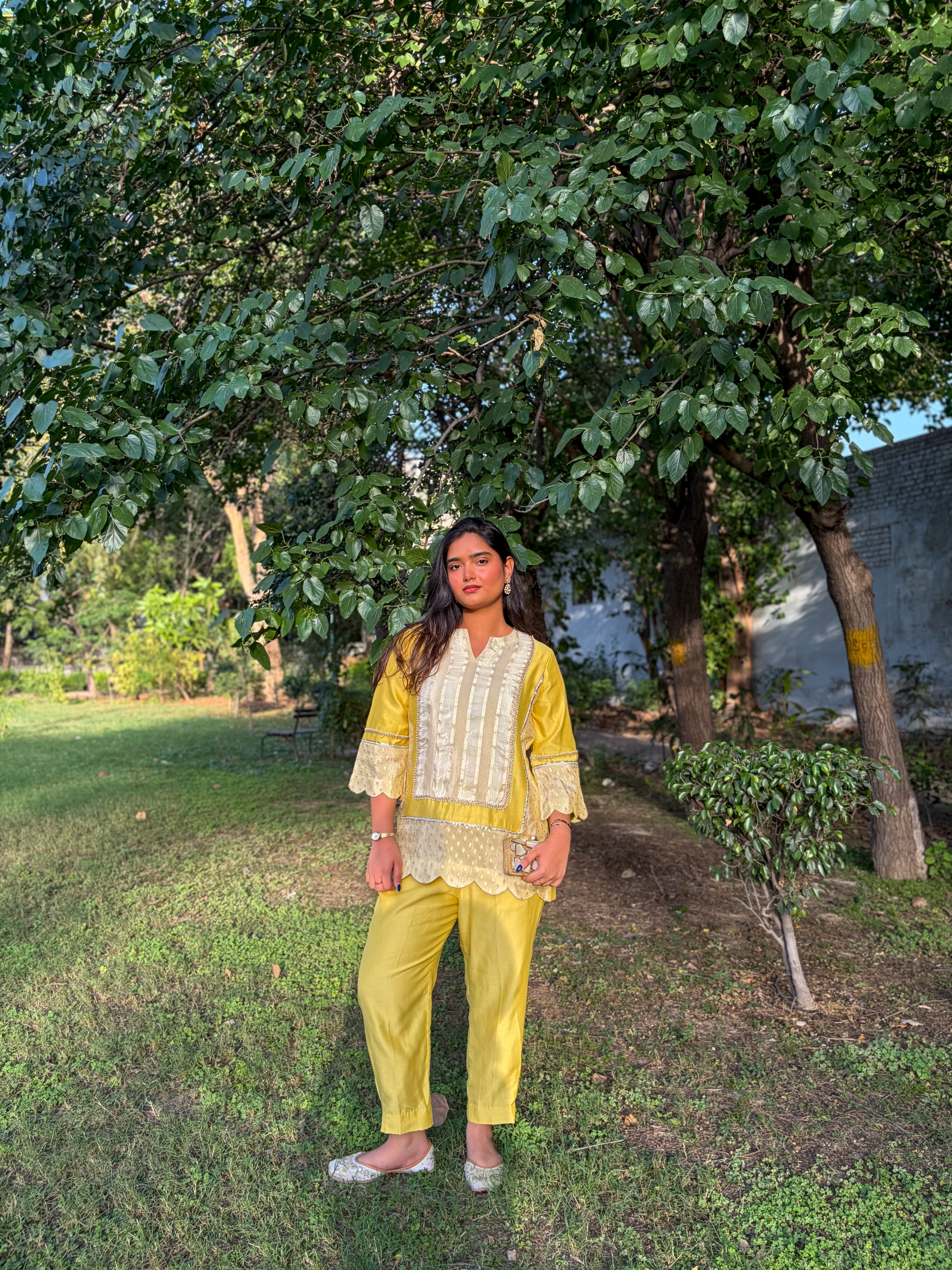 Sunlit Yellow Coord Set
