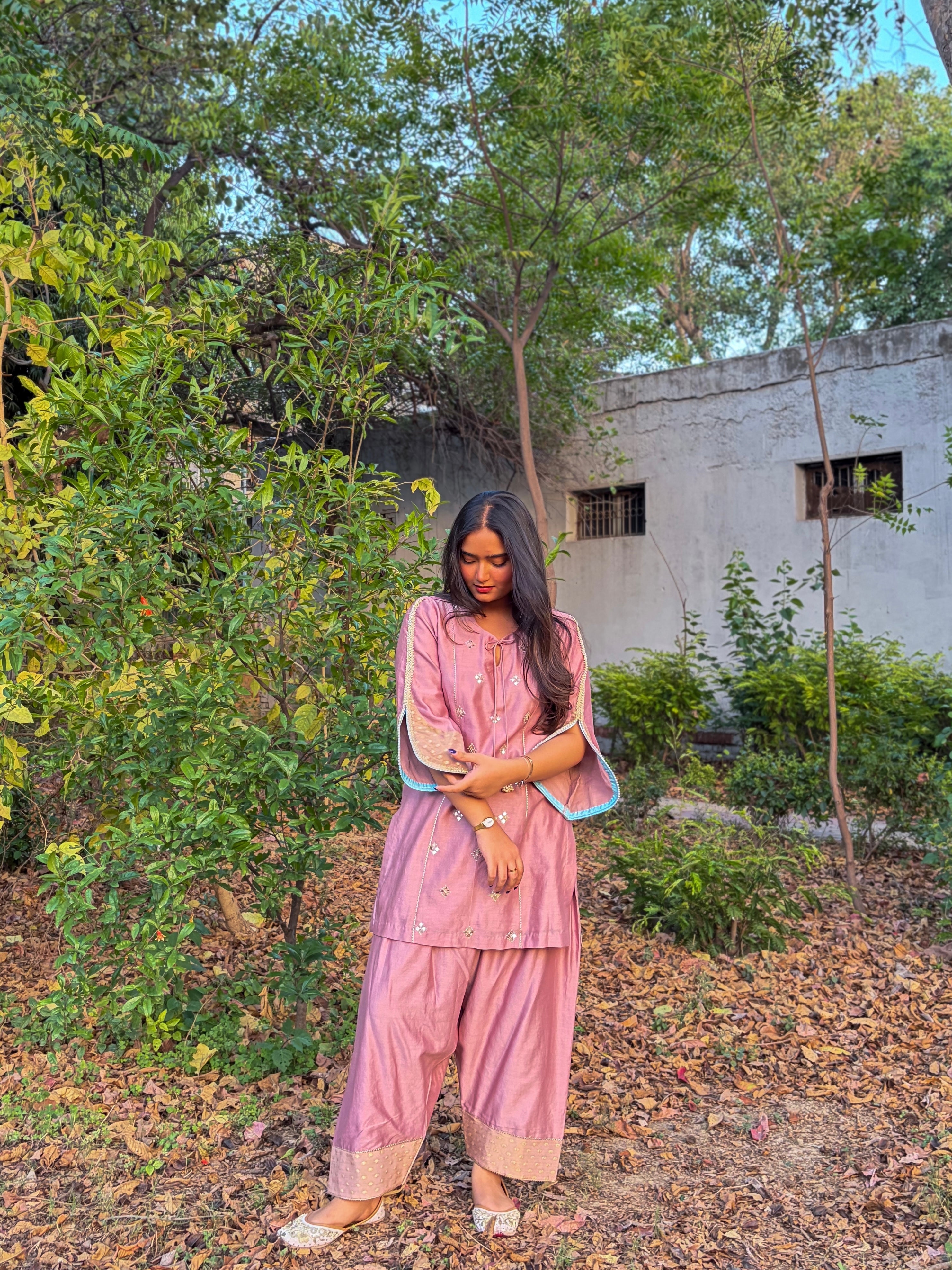 Old Rose Kurta Set