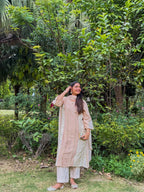 Beige Kurta Set