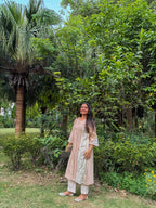 Beige Kurta Set