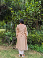Beige Kurta Set